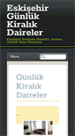 Mobile Screenshot of eskisehirdaireler.com