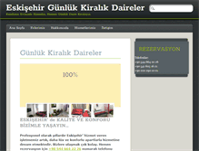 Tablet Screenshot of eskisehirdaireler.com